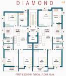 Diamond Cluster Plan Right Angle Properties Four Stone Diamond Cluster Plan
