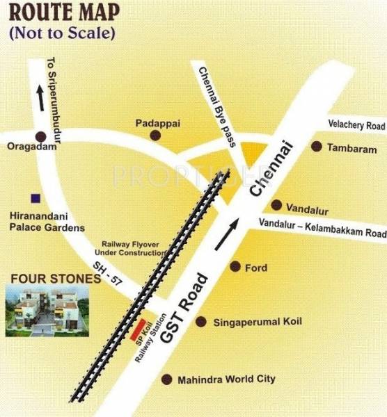 Right Angle Properties Four Stone Location Plan
