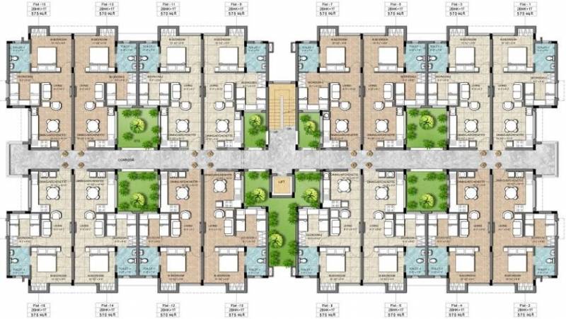  earth-homes Images for Cluster Plan of KG Earth Homes