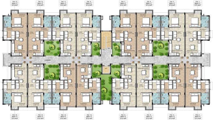 earth homes Images for Cluster Plan of KG Earth Homes