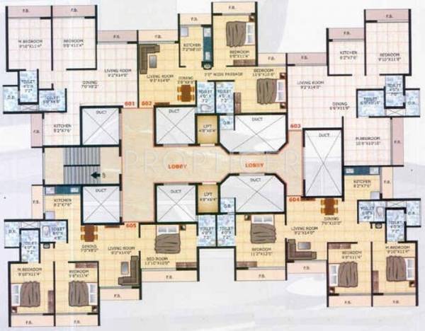 Images for Cluster Plan of Radhe Krishna Sapphire