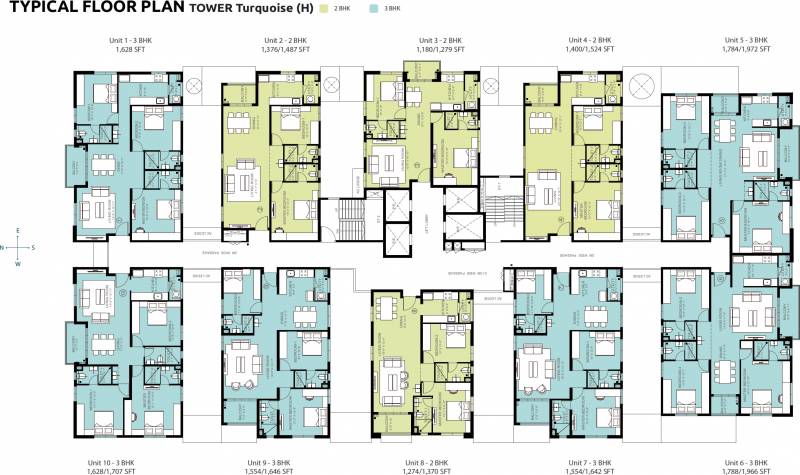 Images for Cluster Plan of PBEL Turquoise Towers