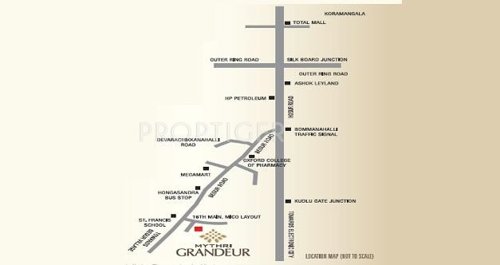 Location Plan Mythri Homes Grandeur Location Plan