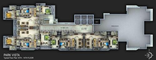  park-vistas Images for Cluster Plan of Bharat Park Vistas