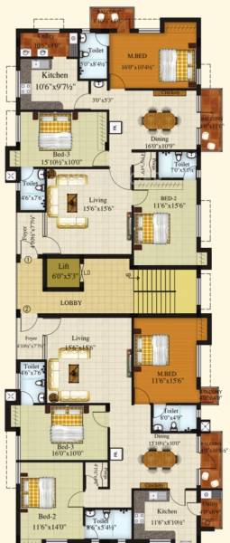 Images for Cluster Plan of Royal Srishti