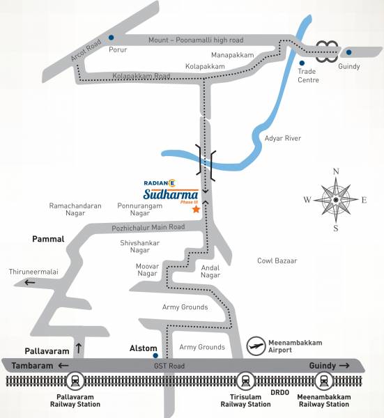 Images for Location Plan of Radiance Sudharma Phase III