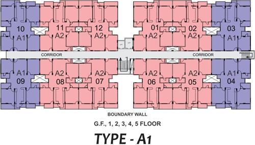  sagar-green-hills Images for Cluster Plan of Agrawal Sagar Green Hills
