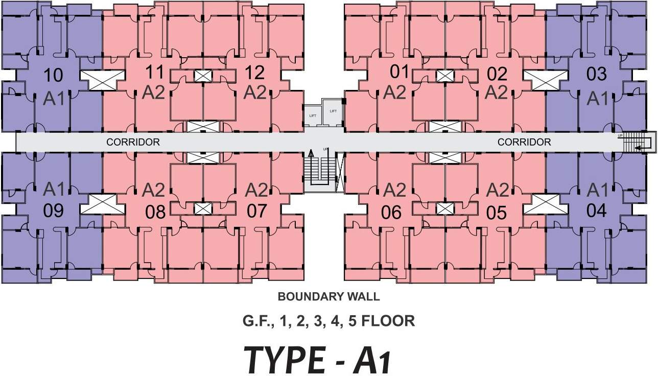 sagar green hills Images for Cluster Plan of Agrawal Sagar Green Hills