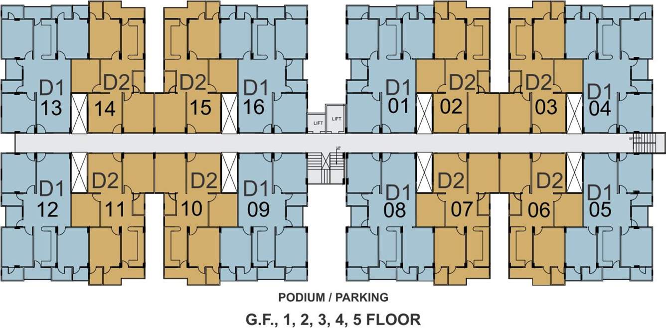 sagar green hills Images for Cluster Plan of Agrawal Sagar Green Hills