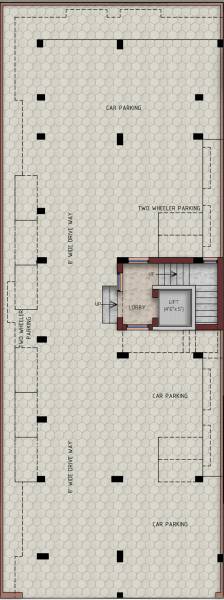 Images for Cluster Plan of AV Vijayam