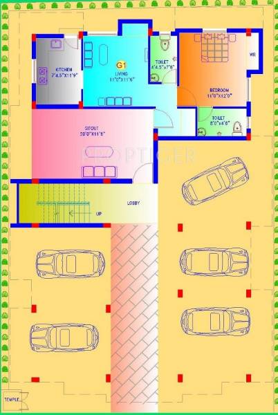 Images for Cluster Plan of Vertical Guru Kripa Enclave