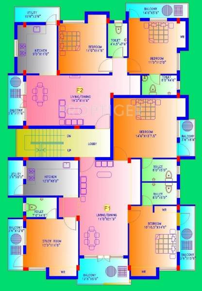 Images for Cluster Plan of Vertical Guru Kripa Enclave