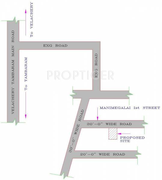 Images for Location Plan of Vertical Guru Kripa Enclave