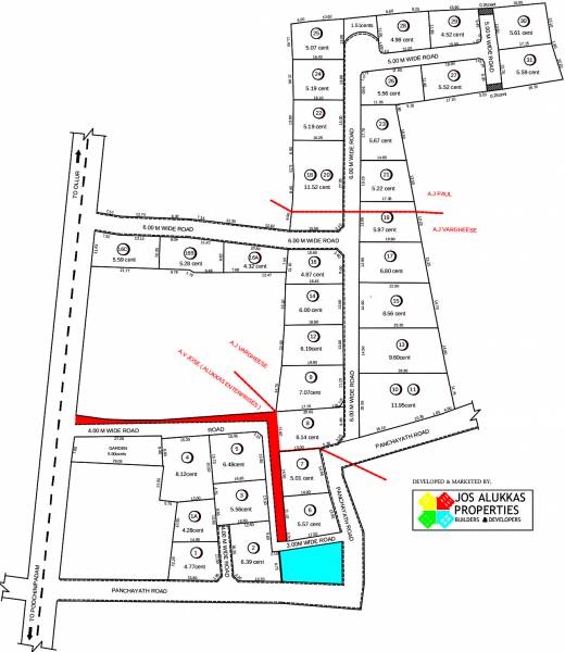 Images for Layout Plan of Jos Golden Melody Villas