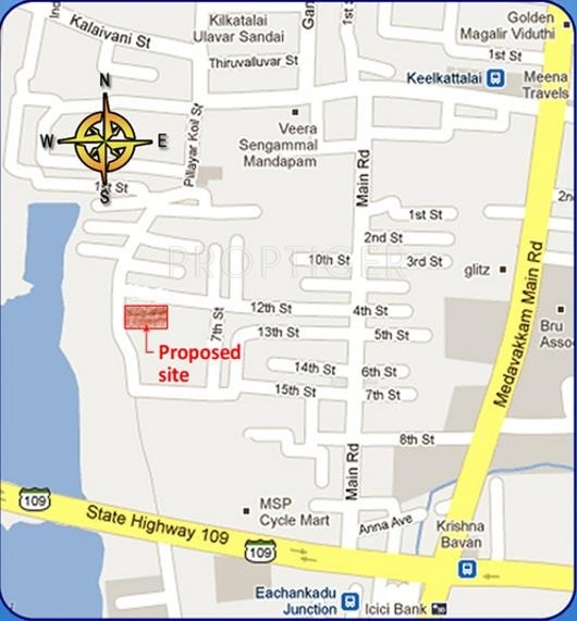 Balambigai Builder Homes Location Plan