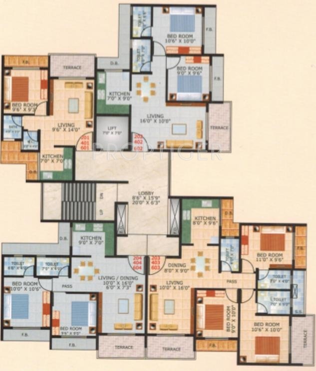 Images for Cluster Plan of Nms Moreshwar Darshan