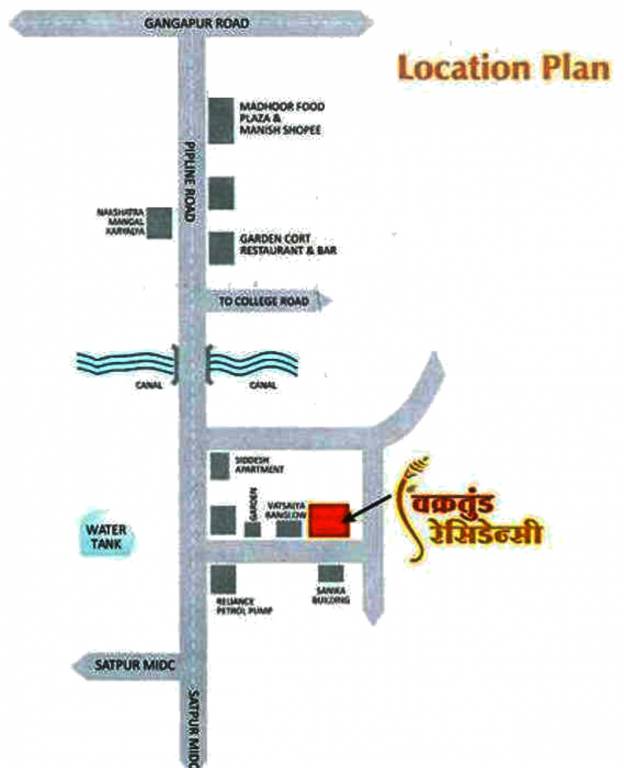 Images for Location Plan of Ravindra Vakratund Residency