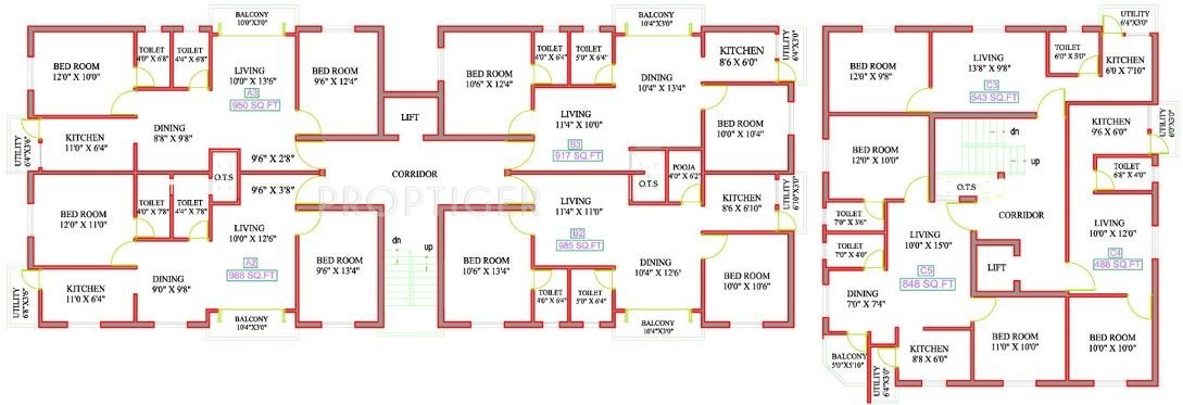 Images for Cluster Plan of Sravan Zebulon
