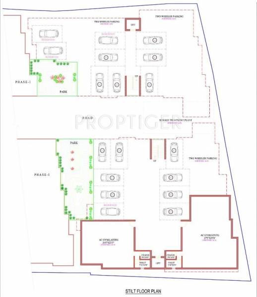Images for Cluster Plan of Antony Associates Park Wood 2