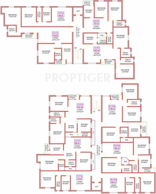 Images for Cluster Plan of Antony Associates Park Wood 2