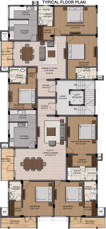 Images for Cluster Plan of Sumanth Sreshta Leela