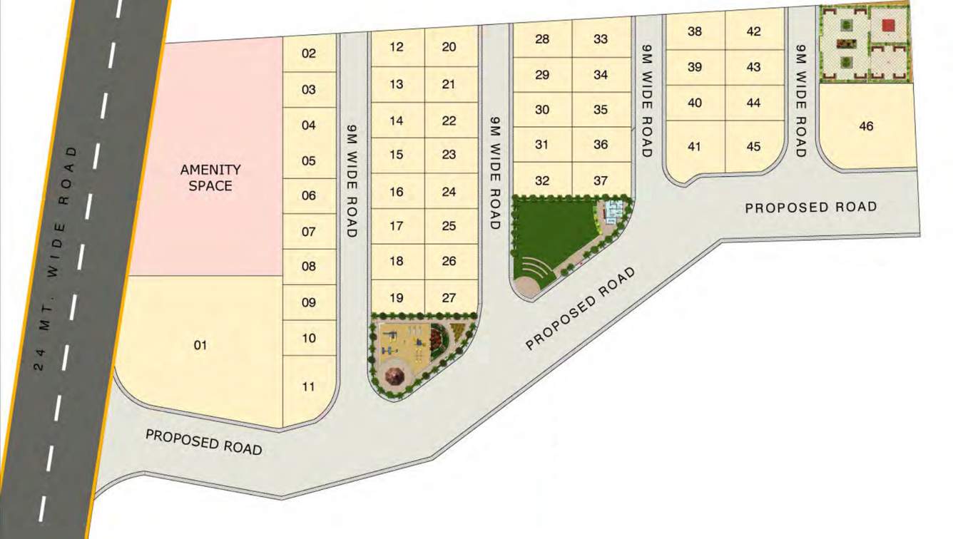 Images for Layout Plan of Rachana Mithila 2