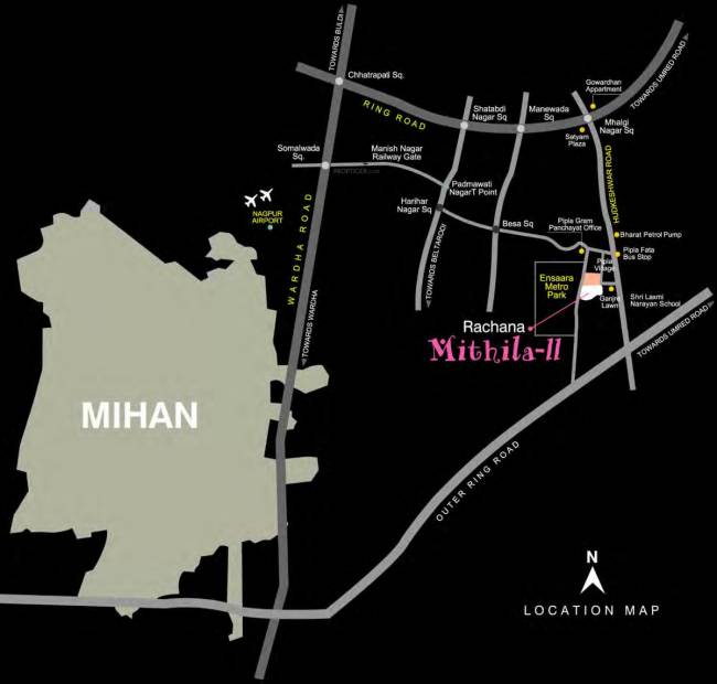 Images for Location Plan of Rachana Mithila 2