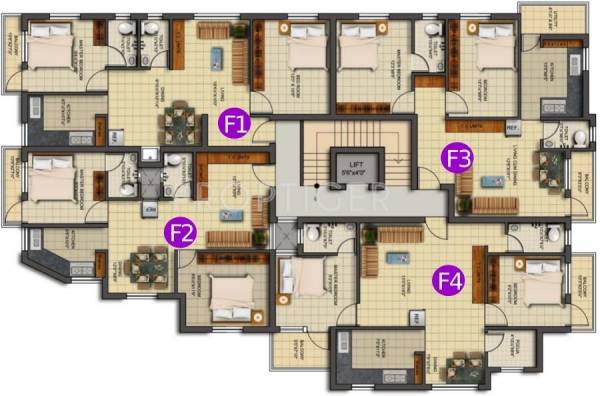 Images for Cluster Plan of Athreya Homes Sahishnu
