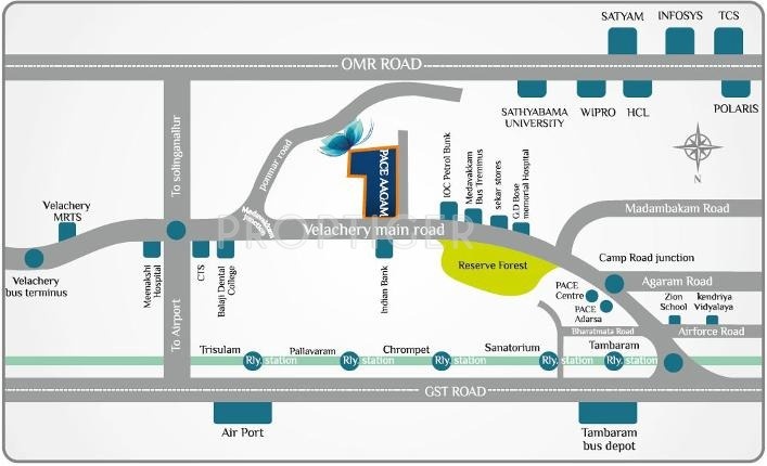  aagam Images for Location Plan of Pace Aagam