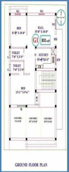 Images for Cluster Plan of Access Homes Access Square