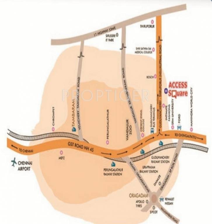 Images for Location Plan of Access Homes Access Square