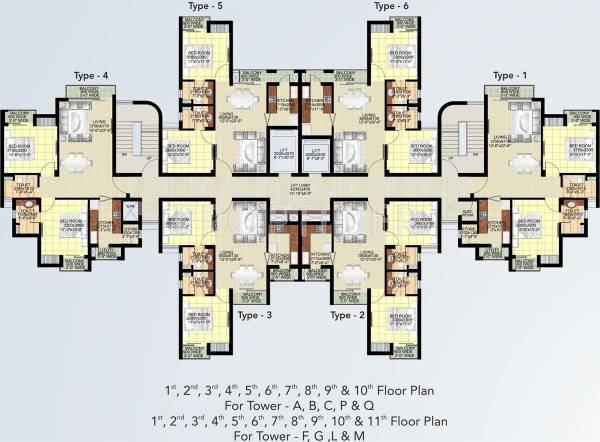 Images for Cluster Plan of Ansal Paradise Crystal