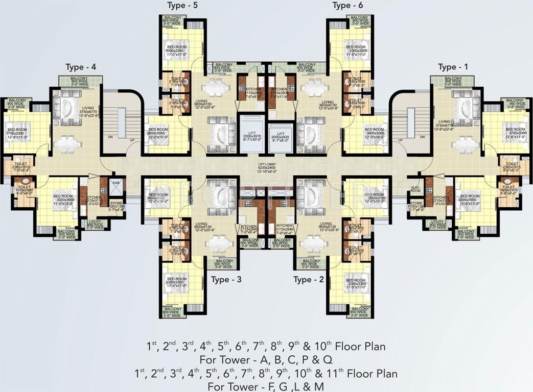 Images for Cluster Plan of Ansal Paradise Crystal