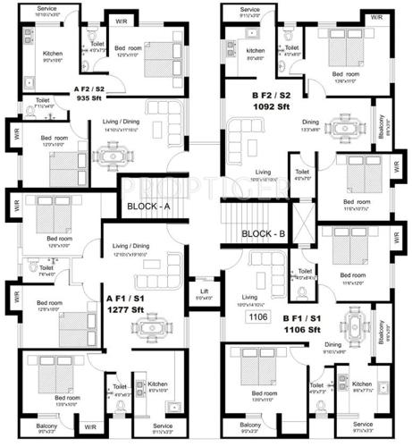 Images for Cluster Plan of Majestic Swastik