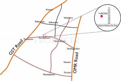 Athreya Homes Saswatha Location Plan