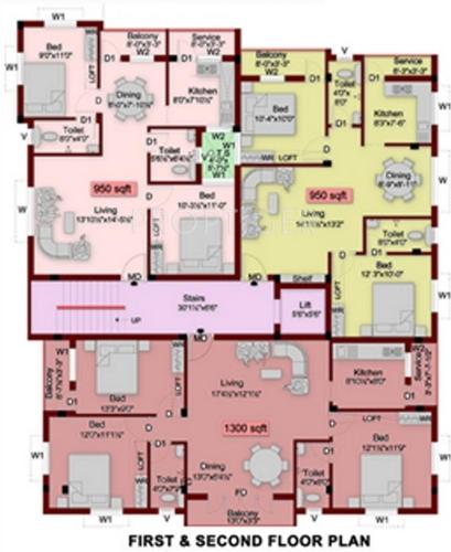 Images for Cluster Plan of Rajni Kumaaran Villaa