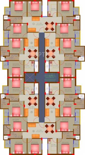 Images for Cluster Plan of Jaguar Infrastructure Aryan Apartment Images for Cluster Plan of Jaguar Infrastructure Aryan Apartment