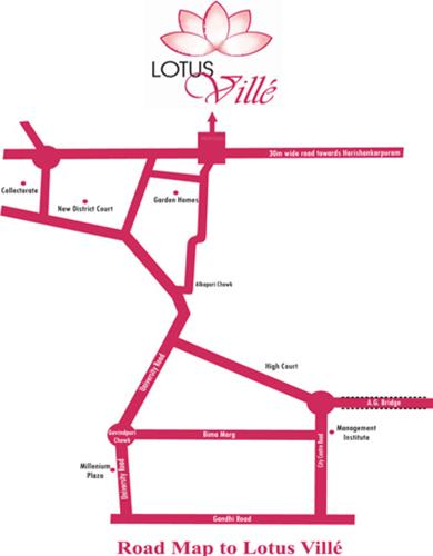  ville Images for Location Plan of Blue Lotus Ville