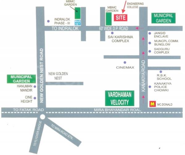 Images for Location Plan of RMP Vandana Heights Images for Location Plan of RMP Vandana Heights