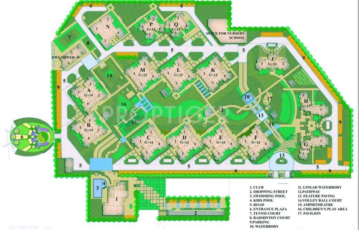  park grandeura Images for Layout Plan of BPTP Park Grandeura