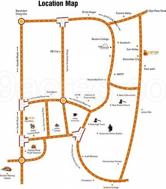 Images for Location Plan of Blue Lotus Orange Tivoli