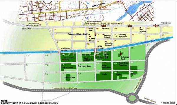 Images for Location Plan of BPTP Princess Park
