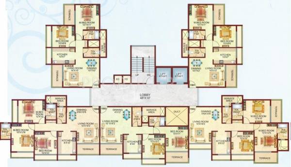 Images for Cluster Plan of Pruthvi Manisha Paradise Images for Cluster Plan of Pruthvi Manisha Paradise