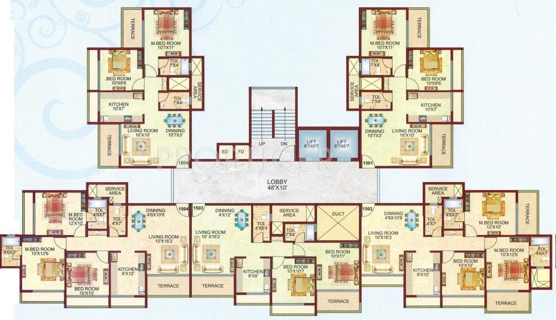 Images for Cluster Plan of Pruthvi Manisha Paradise