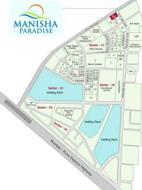 Images for Location Plan of Pruthvi Manisha Paradise