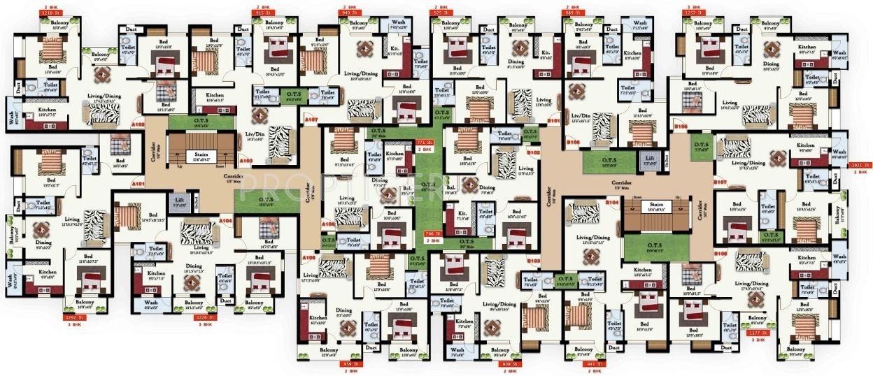 Images for Cluster Plan of Acacia Shambhavi