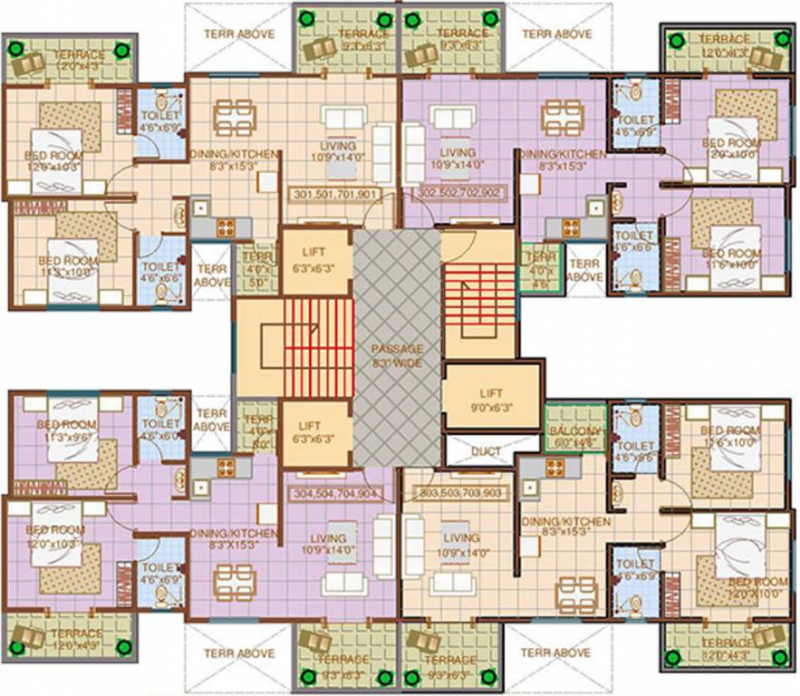 Images for Cluster Plan of Ideal Balaji Vishwa