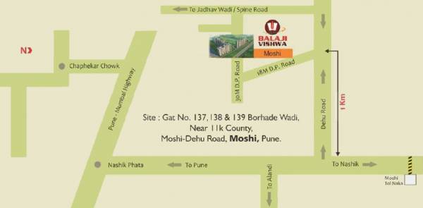 Images for Location Plan of Ideal Balaji Vishwa