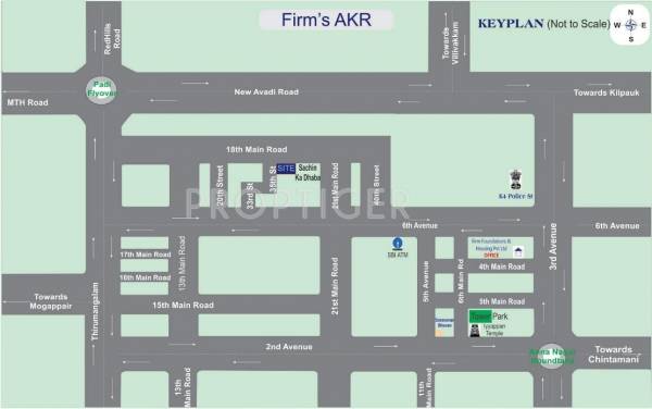 Images for Location Plan of Firm Firms AKR