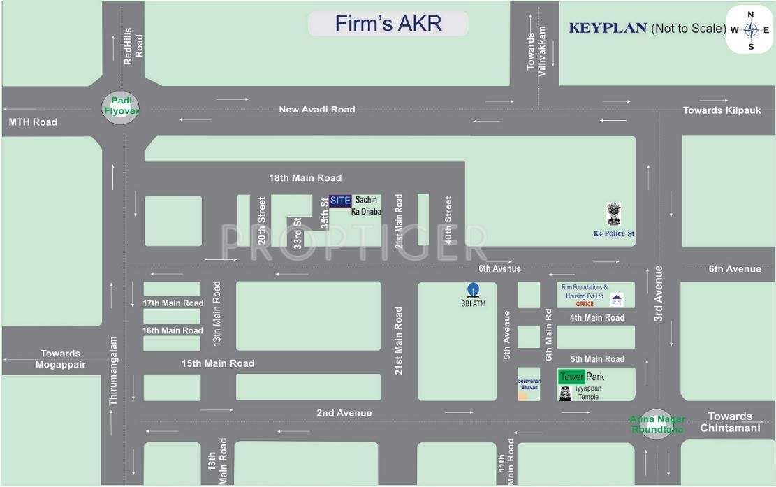 Images for Location Plan of Firm Firms AKR
